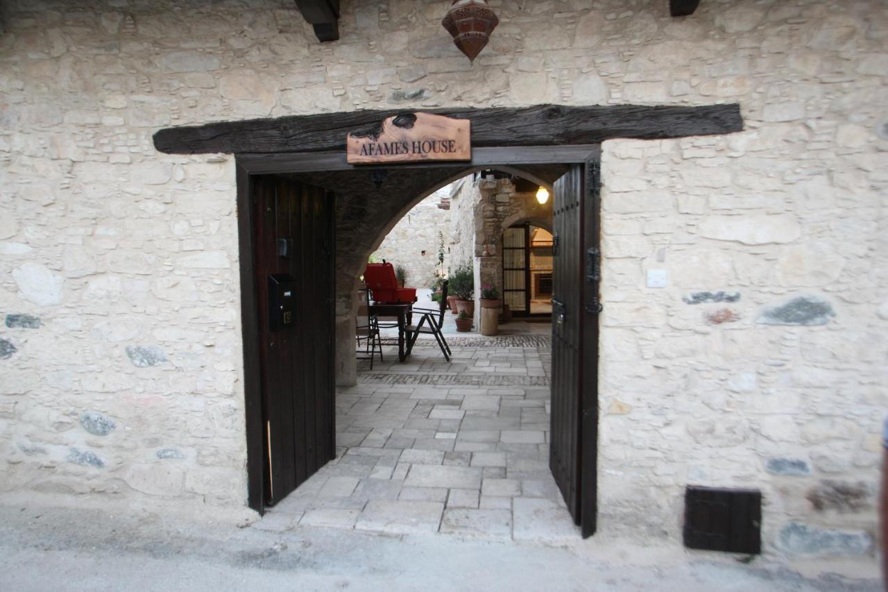 Afames House - Beautiful Traditional House Omodos Extérieur photo