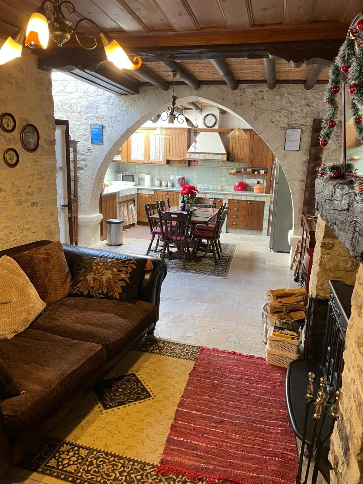 Afames House - Beautiful Traditional House Omodos Extérieur photo